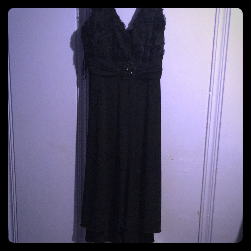 black dress